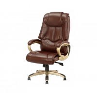 Кресло АКЛАС Монсан ANF Коричневый (PU Dark Brown)