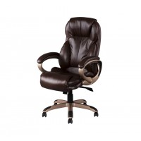 Кресло АКЛАС Томар ANF Коричневый (PU Dark Brown)