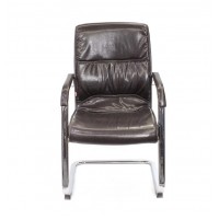 Кресло конференционное АКЛАС Спринг CH CF Бежевый (PU-бежевый)