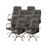 Комплект кресел АКЛАС Натан CH TILT 8 шт Бежевый (PU-бежевый) Комплект кресел АКЛАС Натан CH TILT 8 шт Бежевый (PU-бежевый)