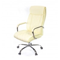 Кресло офисное Виконт АКласс СН ANF экокожа бежевый