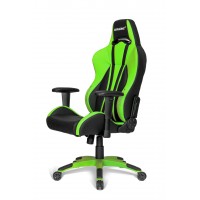 Кресло геймерское Akracing Premium Plus K700Q Black&Green