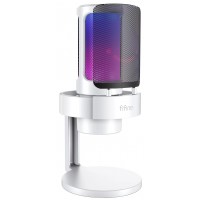 Микрофон Fifine RGB Ampligame A8W White