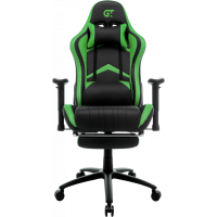 Кресло игровое GT Racer X-2534-F Black/Green