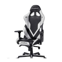 Кресло игровое Dxracer Gladiator Series D8200 GC-G001-NW-B2-NVF черное с белым