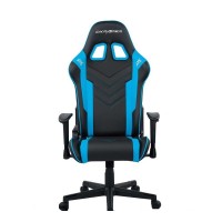 Кресло игровое Dxracer Prince series GC-P132-NB-F2-NVF черное с синим