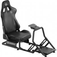 Игровое кресло кокпит Gamepro RS100 с креплением для руля, педалей, коробки передач