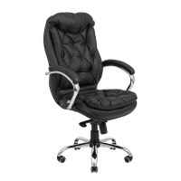 Кресло Richman Венеция Хром П4 Multiblock Кожа Люкс Черная Кресло Richman Венеция Хром П4 Multiblock Кожа Люкс Черная