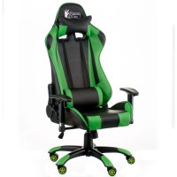 Кресло Special4You ExtremeRace black/green E5623