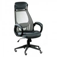 Кресло офисное Special4You Briz grey/black E4909