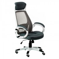 Кресло офисное Special4You Briz grey/white E0888
