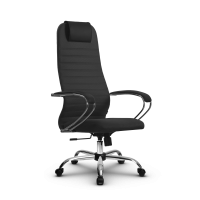 Кресло Мetta SU-BK-10 CH темно-серый / серый