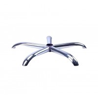 Крестовина стальная хромированная усиленная Метта