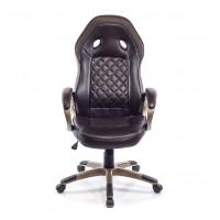 Кресло геймерское АКЛАС Блиц PL TILT Коричневый (PU-темно-коричневый)