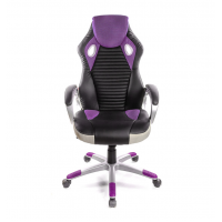 Крісло геймерське АКЛАС Григ PL TILT Фіолетовий (Чорний/Фіолетовий)