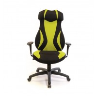 Кресло геймерское АКЛАС Эпсилон PL SR Желтый (Черный/Желтый)