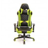 Кресло геймерское АКЛАС Пегас PL RL Черный (PU-черный/зелёный) Кресло геймерское АКЛАС Пегас PL RL Черный (PU-черный/зелёный)