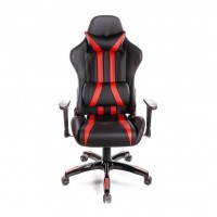 Кресло геймерское АКЛАС Стрик PL RL Красный (PU-черный/красный)