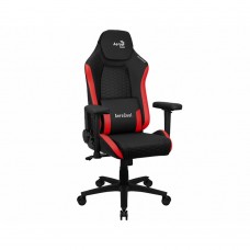 Кресло геймерское Aerocool Crown Leatherette Black Red