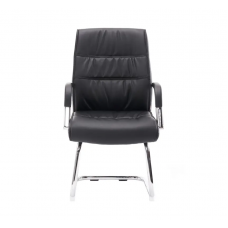 Кресло конференционное АКЛАС Визеу CF Черный (PU Black)