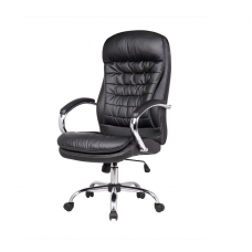 Кресло АКЛАС Валенсия ANF XY-7004H-1 Черный (PU-черный)