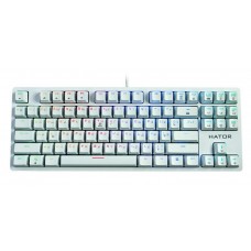 Клавиатура оптическая HATOR Rockfall EVO TKL Optical ENG/UKR/RUS White (HTK-631)