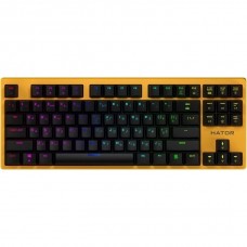 Клавиатура оптическая HATOR Rockfall EVO TKL Optical ENG/UKR/RUS Yellow (HTK-632)