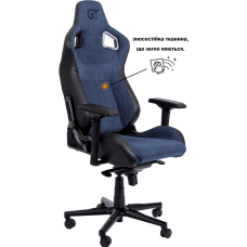 Кресло игровое GT RACER X-8005 Dark Blue/Black Кресло игровое GT RACER X-8005 Dark Blue/Black
