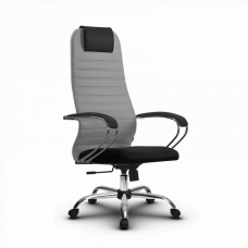 Кресло Мetta SU-BK-10 CH светло-серый