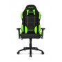 Кресло геймерское Akracing K7012 K701A-1 Black&Green  