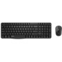 Комплект RAPOO X1800S wireless, черный