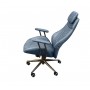 Кресло АКЛАС Саленто R-SR 9663-14P Серый (Темно-серый)