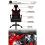 Кресло Akracing Sport Car GT911 Black&Red&White