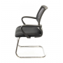 Кресло конференционное АКЛАС Ларк CH CF Черный (Черный)