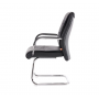 Кресло конференционное АКЛАС Визеу CF Черный (PU Black)
