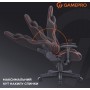 Игровое кресло GamePro GC575FB Size L Fabric Black&Red (GC575FB)
