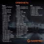 Игровое кресло кокпит Gamepro RS115 с креплением для руля, педалей, коробки передач и монитора Black