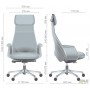 Кресло для руководителя Absolute HB Grey Кресло для руководителя Absolute HB Grey