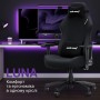 Кресло игровое Anda Seat Luna Size L Black Fabric (AD18-44-B-F)