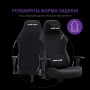 Кресло игровое Anda Seat Luna Size L Black Fabric (AD18-44-B-F)