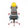 Кресло геймерское Dxracer AIR Pro series AIR-D7200-WRB.G (AIR-R1S-WRB.G-B3-NVF) сетка серая, кресло белое с синим, красным и желтым Кресло геймерское Dxracer AIR Pro series AIR-D7200-WRB.G (AIR-R1S-WRB.G-B3-NVF) сетка серая, кресло белое с синим, красным и желтым