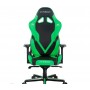 Кресло игровое Dxracer Gladiator Series D8200 GC-G001-NE-B2-NVF черное с зеленым