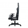Кресло геймерское Dxracer Prince series GC-P132-NW-F2-NVF черное с белым