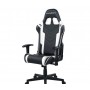 Кресло геймерское Dxracer Prince series GC-P132-NW-F2-NVF черное с белым