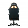 Кресло геймерское Dxracer Prince series GC-P132-NO-F2-NVF черное с оранжевым
