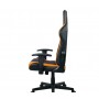 Кресло геймерское Dxracer Prince series GC-P132-NO-F2-NVF черное с оранжевым