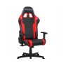 Кресло геймерское Dxracer Prince series GC-P132-NR-F2-NVF черное с красным