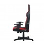 Кресло геймерское Dxracer Prince series GC-P132-NR-F2-NVF черное с красным