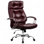 Кресло для руководителя Metta LK-14 CH бордовый