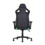 Кресло геймерское HEXTER Pro 02 black green